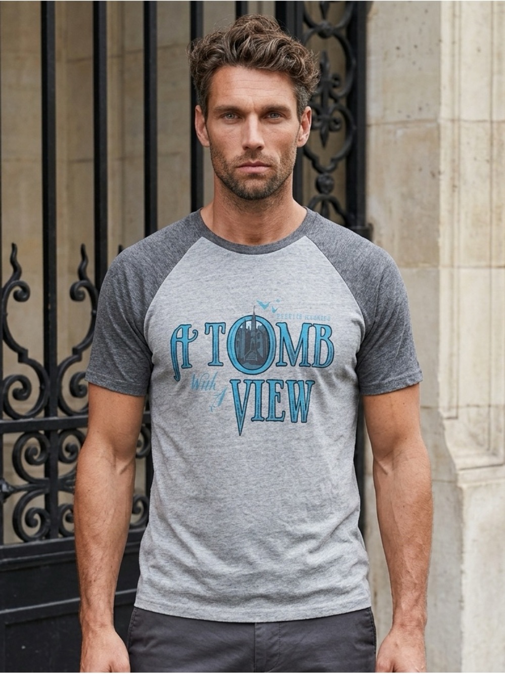 Disney Parks The Haunted Mansion A Tomb With A View T-Shirt Adult Large NWT